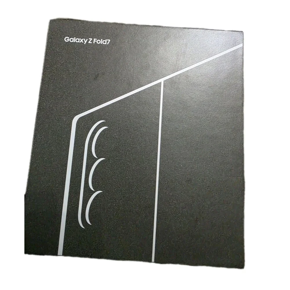 Samsung Galaxy Z Fold 7 EMPTY BOX ONLY, BOX ONLY For Jet Black 256GB Replacement